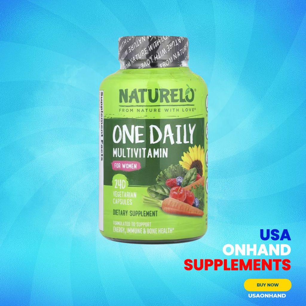 USA Onhand | Naturelo One Daily Multivitamin for Men & Women ( Support Energy & Immune Health )