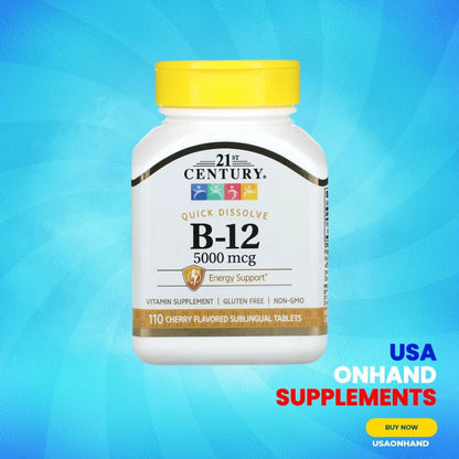 USA Onhand | 21st Century, B-6 & B-12 ( Energy Support )