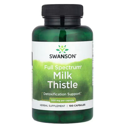 LowCostPH | Swanson Milk Thistle Dandelion & Yellow Dock, Combination, Full Spectrum, Detox Support