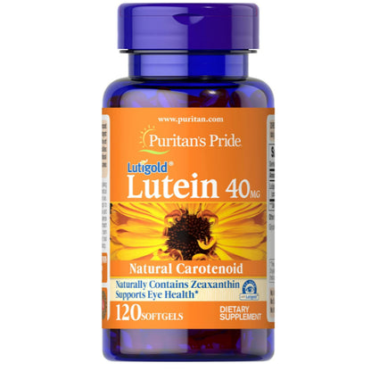 LowCost PH| Puritan's Pride Lutein 40mg With Zeaxanthin, Supports Eye Health, 60 Count