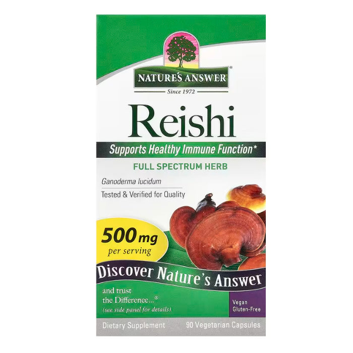 LowCost PH| SOLARAY Reishi Mushroom 600mg - Reishi Mushroom Capsules for Immune Support - Vegan, Lab