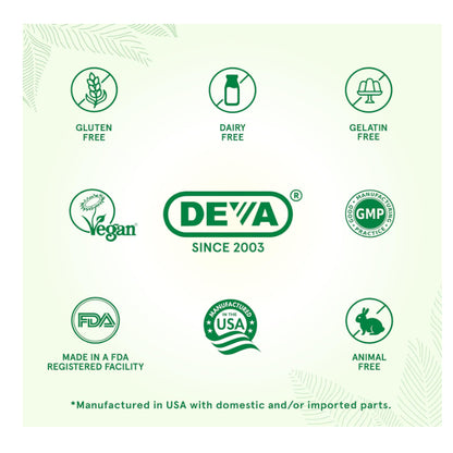 LowCost PH| DEVA Vegan Vitamins B-12, High Potency 2500 mcg B12, Fast Dissolve, Sublingual, 90 tabs
