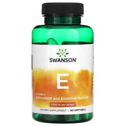 Swanson Ph | Swanson Vitamin E w/ Selenium 400 IU 90Softgels Provides Antioxidant Cardiovascular