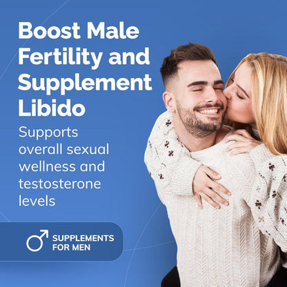 LowCost PH| Conceive Plus Men's Fertility Sperm Count Booster w/ Maca, L-Arginine, Zinc,Folate,Magne