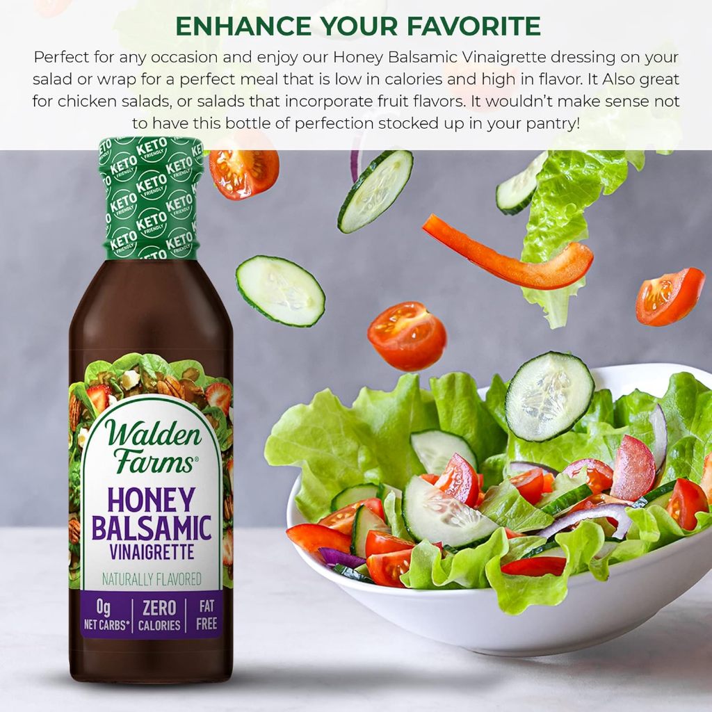 LowCostPh | Walden Farms, Honey Balsamic Vinaigrette, 12 fl oz (355 ml)