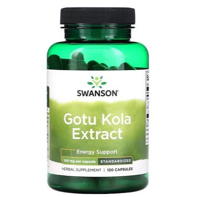 Swanson Ph | Swanson, Full Spectrum Gotu Kola, 435 mg, Turmeric, Astragalus & Gotu Kola Complex,