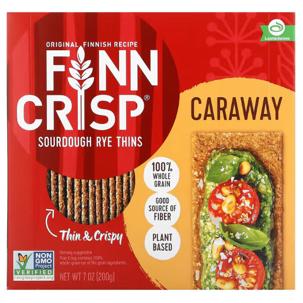 Grocer Farmer | Finn Crisp Sourdough Rye Thins, Mary's Gone Crackers, Caraway, Original, Herb,Pepper