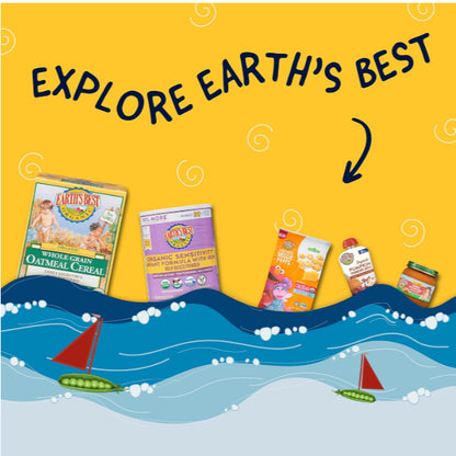 LittleSunshine | Earth's Best, Organic Whole Grain Multi-Grain Cereal, Whole Grain Oatmeal 227g