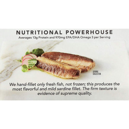 NaturalSolutions | Wild Planet, Sardines In Water, No Salt Added, Extra Virgin Olive Oil, Sea Salt