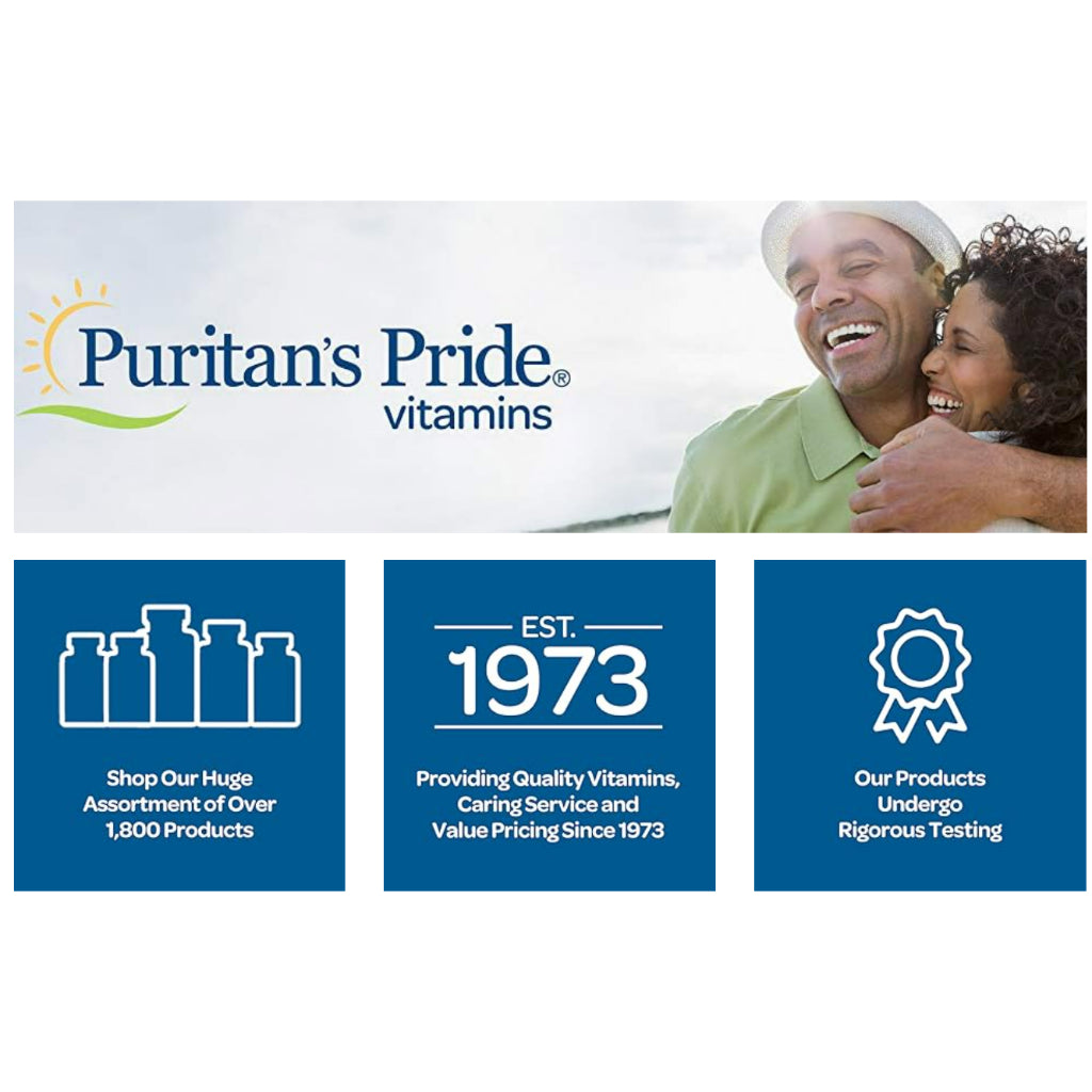 LowCostPH|Puritan's Pride Absorbable Calcium with Vitamin D 3 1000iu Softgels, 1200 mg, 200 Count