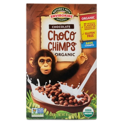 LowCostPh | Nature's Path Organic Gluten Free Cereal, EnviroKidz Chocolate Cereal, Choco Chimps 284g