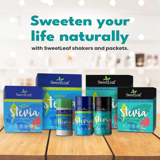 LowCostPh | Sweetleaf Sweetener 35 Packets 1 Packet = Sweetness of 2 Tsp. of Sugar, Keto Kind