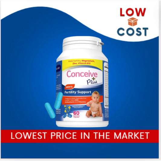 LowCost PH| Conceive Plus Men's Fertility Sperm Count Booster w/ Maca, L-Arginine, Zinc,Folate,Magne
