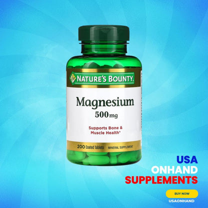USA Onhand | Nature's Bounty, Calcium Magnesium Zinc ( Bone, Joint & Cartilage )