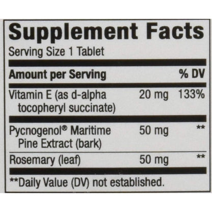 LowCostPh | Nature's Way, Pycnogenol, 50 mg, 30 Vegan Tablets, Cardiovascular Support