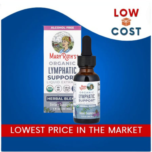 LowCostPh | MaryRuth's, Organic Lymphatic Support Liquid Extract, Alcohol Free, 1 fl oz (30 ml)