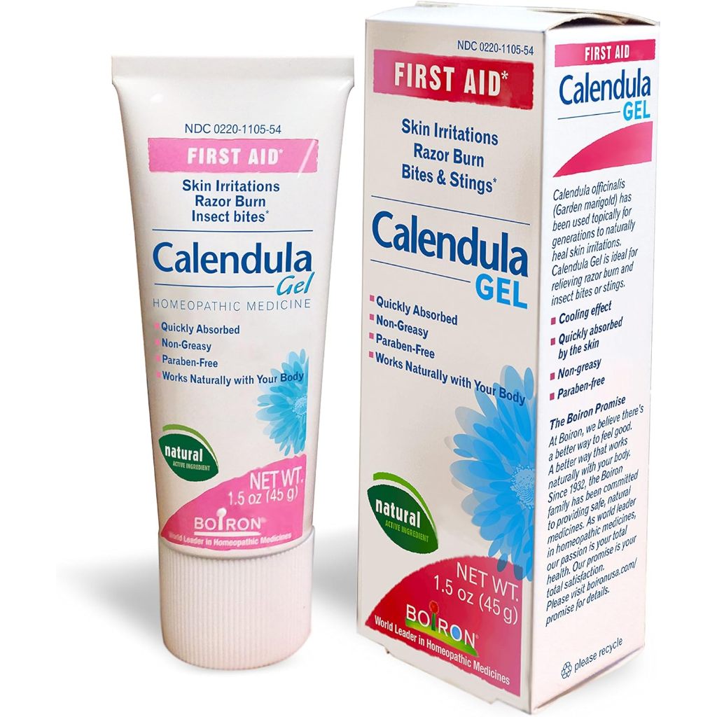 LowCostPh | Boiron, Calendula Gel, 2.6 oz (75 g), Skin Irritations* Rashes  Razor Burn Insect Bites