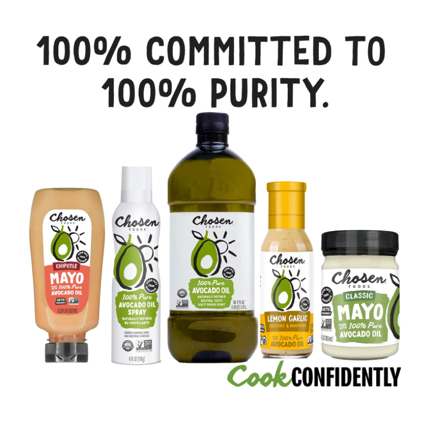 Grocer Farmer | Chosen Foods Avocado Oil Spray,  & Extra Virgin Olive Oil,  100% Pure Avocado Oil,