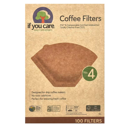 Grocer Farmer | If You Care, Coffee Filters, No. 2 No. 3, Basket Coffee Filters, Tea Filters, Tall,