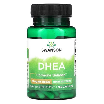 SwansonPh | Swanson, DHEA, 10 mg, 25 mg, 50 mg, 100 mg, 7-Keto, Pregnenolone Hormone Balance
