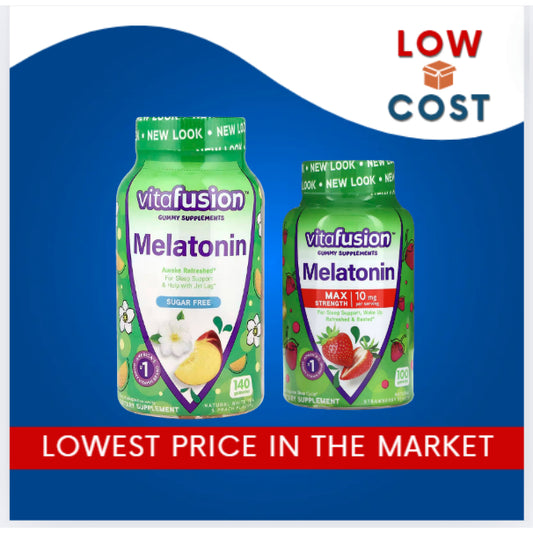 Low Cost PH | VitaFusion, Melatonin, Sugar Free, Natural White Tea & Peach Flavors SLEEP AID