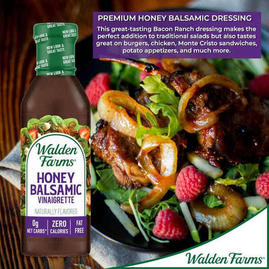 LowCostPh | Walden Farms, Honey Balsamic Vinaigrette, 12 fl oz (355 ml)