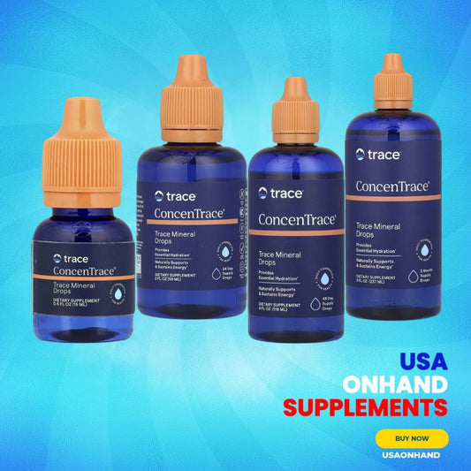 USA Onhand | Trace, ConcenTrace®, Trace Mineral Drops ( Daily Foundation for Health )