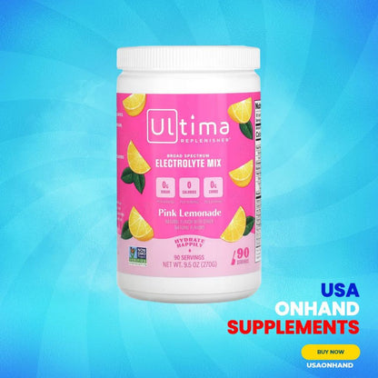 USA Onhand | Ultima Replenisher, Electrolyte Mix ( Great For Hydration & Digestive Issues )