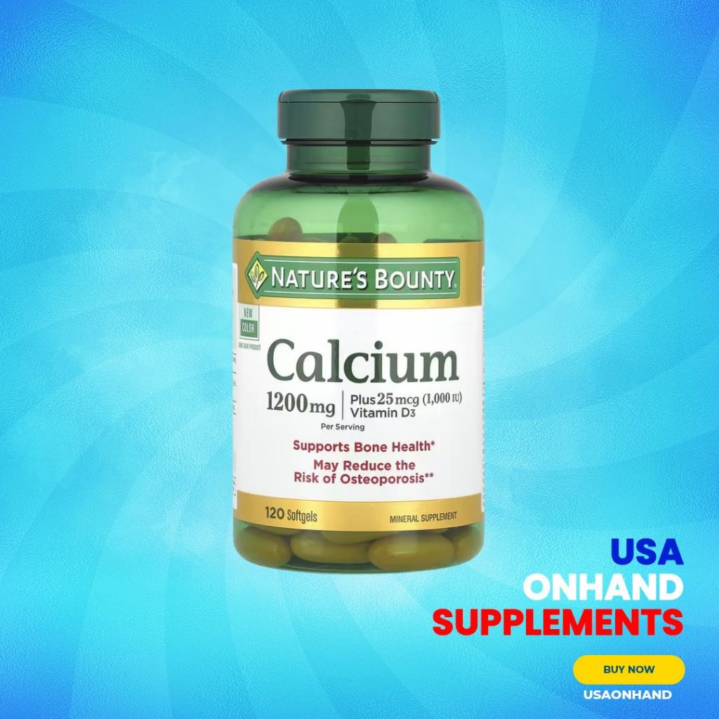 USA Onhand | Nature's Bounty, Calcium Magnesium Zinc ( Bone, Joint & Cartilage )