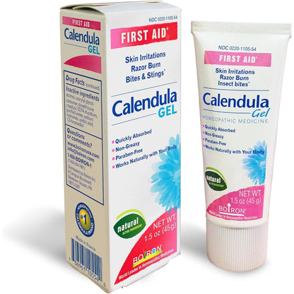LowCostPh | Boiron, Calendula Gel, 2.6 oz (75 g), Skin Irritations* Rashes  Razor Burn Insect Bites