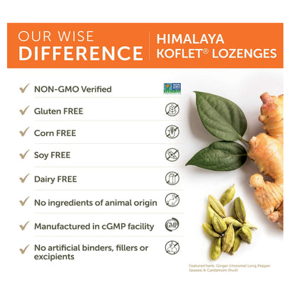 LowCost PH| Himalaya, Koflet Lozenge, Original, Menthol, 20 Lozenges fo Throat Comfort