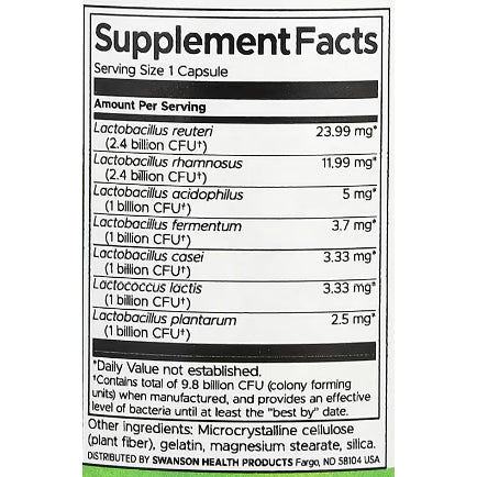 LowCost PH| Swanson, FemFlora, Probiotic For Women, 9.8 Billion CFU, 60 Capsules