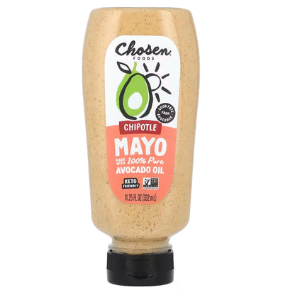 Grocer Farmer | Chosen Foods, 100% Avocado Oil Based, Classic Mayo, Vegan, Garlic, Chipotle, Apple