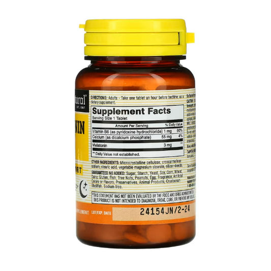 LowCost PH| Mason Natural, Melatonin, 3 mg, 5mg and Sleep Relax for Non-Habit Sleep Suppor