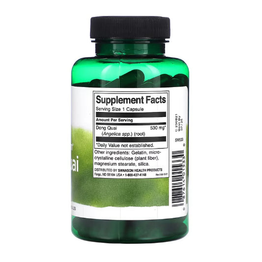 USA Onhand | Swanson, Full Spectrum Dong Quai ( Women's Health )