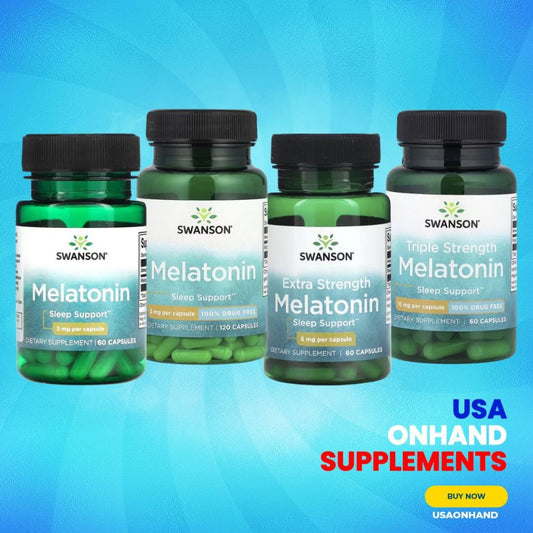 USA Onhand | Swanson, Melatonin ( Sleep Support )