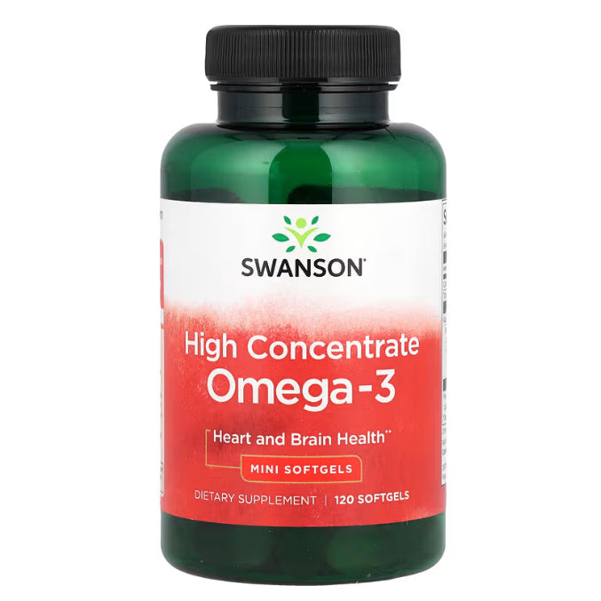 Swanson Ph | Swanson, Omega-3 Fish Oil Vitamin D, Lemon, Plant Based, High Concentrate, Omega-7