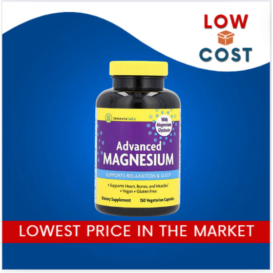 Lowcostph | InnovixLabs, Advanced Magnesium, 150 Vegetarian Capsules