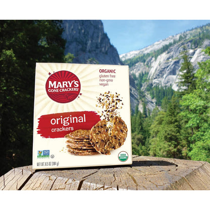 Grocer Farmer | Finn Crisp Sourdough Rye Thins, Mary's Gone Crackers, Caraway, Original, Herb,Pepper