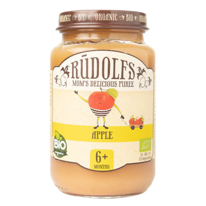 LittleSunshine | Rudolfs Organic Vegetable, Chicken, Apple, Beef Puree 6+ Months Stage 1, Stage 2 8+