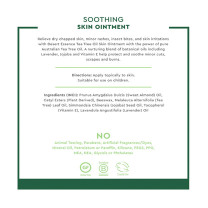 LowCostPH| Desert Essence, Soothing Skin Ointment, 1 fl oz (29.5 ml)