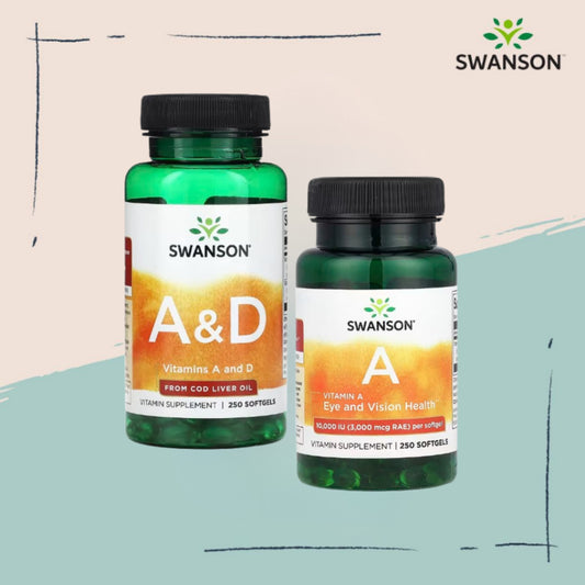 SwansonPh | Swanson, Vitamin A, 10,000 IU, Vitamins A and D, Bone Health, Eye and Vision Health