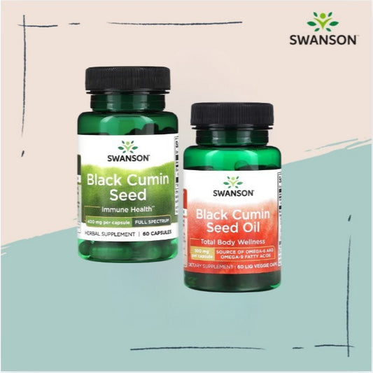 SwansonPh | Swanson, Black Cumin Seed Oil, 500 mg, 60 Liq Veggie Caps, Supports Immune Health