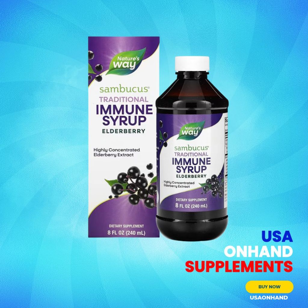USA Onhand | Nature's Way, Sambucus for Kids & Adult
