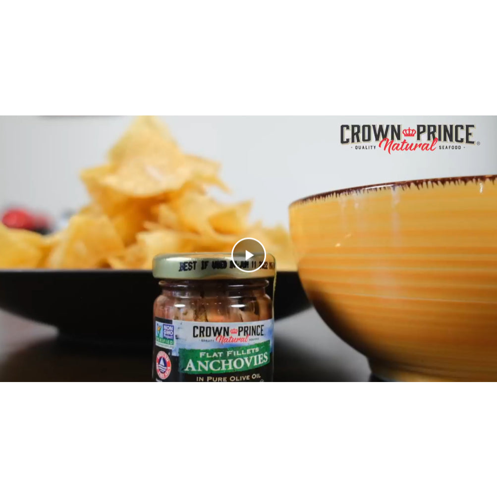 GrocerFarmer | Crown Prince Natural, Anchovy Paste, Kipper Snacks, Flat Anchovies In Pure Olive,