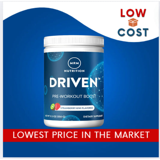 LowCost PH| MRM Nutrition, DRIVEN™, Pre-Workout Boost, Strawberry Kiwi, 12.3 oz (350 g)