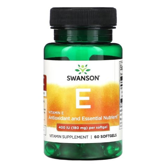 Swanson Ph | Swanson Vitamin E w/ Selenium 400 IU 90Softgels Provides Antioxidant Cardiovascular