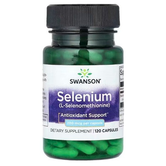 LowCostPH | Swanson, Selenium,L-Selenomethionine, 100 mcg 200 mcg. Cardiovascular & Prostate Health
