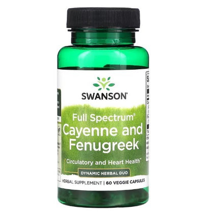 Swanson Ph | Swanson, Turmeric, Garlic,  Fenugreek, Turmeric, Hawthorn, Super Cayenne, Herbal