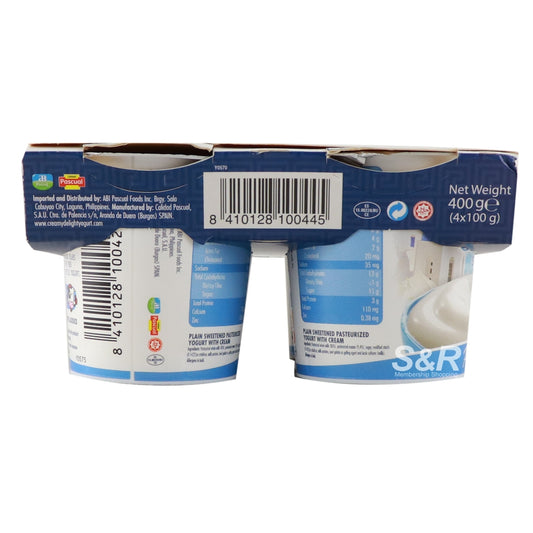 LowCostPh | Pascual Yogurt Greek Style Plain 4pcs, Supports digestive health